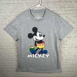 DISNEY Rainbow Pride Collection Mickey Mouse T-Shirt Large